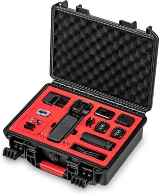 Image de Valise étanche pour appareil photo et accessoires, noire