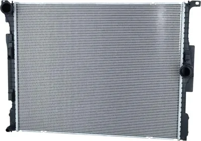 Productafbeelding van Radiateur voor motorkoeling, met gelaste koelribben, aluminium, 600 - 480 mm, NRF, geschikt voor onder andere BMW 3-serie