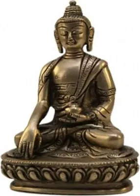 Immagine prodotto di Statua del Buddha Akshobya - 800 G; 14 cm