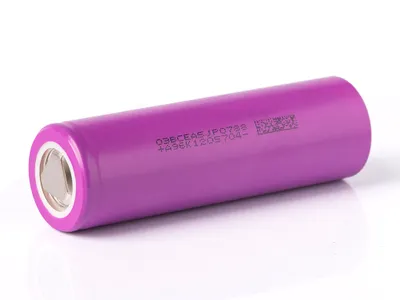 Lishen LR21700SD 3,6V - 3,7V mit 5000mAh Li-Ion-Akku Abmessungen 70,9 x 21,7mm beachten