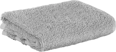 Produktbild von Premium Frottee Gästehandtuch 30x50 cm in mittelgrau von StickandShine in 500g/m² aus 100% Baumwolle