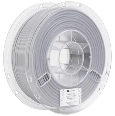 Image de Filament ABS Polymaker PolyLite gris 1,75 mm 1 kg