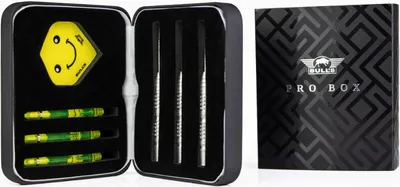 Produktbild von Bull's Pro Box Dart-Etui 10x9x3 cm für 3 Darts - Kompakte Aufbewahrung