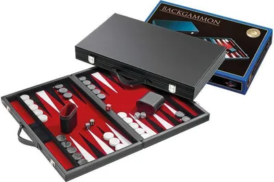 Obrázok produktu pre Philos Backgammon rot mittel 38x23,5cm