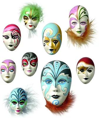 Produktbild von KNORR PRANDELL 212713050 Gießform Mini-Schmuckmasken