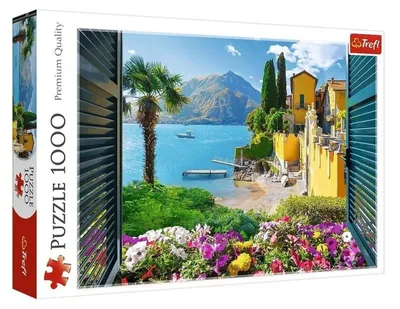 Obrázek produktu pro Puzzle o 1000 dílcích s výhledem na jezero Como