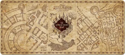 Immagine prodotto di Harry Potter - Tappetino da scrivania - Mousepad da gioco