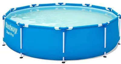 Produktbild von Bestway Steel Pro 56677, 4678 l, Gerahmter Pool, Blau, 16,9 kg