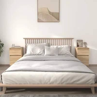 Obrázek produktu pro vidaXL Noční stolky 2 ks Dub Sonoma 40x35x70 cm