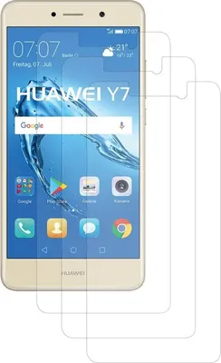 Produktbild von 3x Huawei Y7 Handy Silikon Schutzhülle Cover Case
