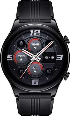 Image de Honor Watch GS 3 Smartwatch, 1,43 "Amoled, moniteur de fréquence cardiaque, suivi du sommeil et de la SPO2, GPS, batterie de 14 jours, noir de minuit