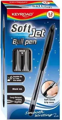 Immagine prodotto di Penna a sfera nera 0,7 mm (12 pezzi)