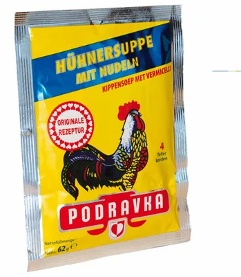 Produktbild von Podravka Hühnersuppe mit Nudel (62g Beutel)