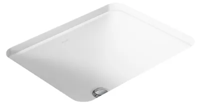 Obrázek produktu pro Kohler K-20000-0 Caxton, obdélníkové umyvadlo do vestavěné skříňky, rozměry 20,5 x 40,6 cm x 15,3 x 10,2 cm
