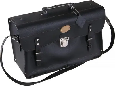 Image de Sac à outils noir 24x43x15cm fond renforcé