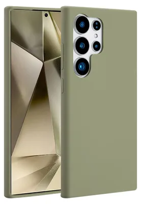 Obrázok produktu pre Accezz Liquid Silicone Backcover s MagSafe pre Samsung Galaxy S24 Ultra - Cooper Green