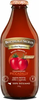 Produktbild von Salsa Pronta di Pomodorino Piccadilly 330g - Bottega di Sicilia