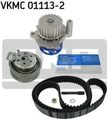 Produktbild von SKF Wasserpumpe + Zahnriemensatz für Seat Alhambra Skoda Octavia VW Passat