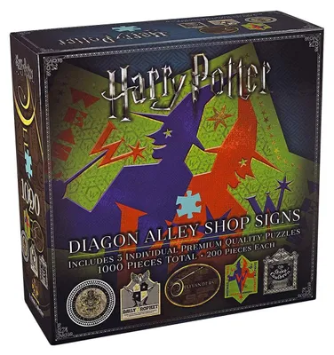 Produktbild von The Noble Collection HP - Diagon Alley Shop Signs Puzzle, NN9459
