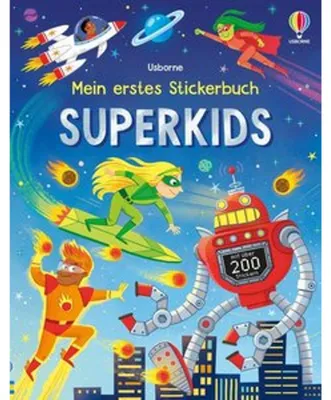 Obrázok produktu pre Mein erstes Stickerbuch: Superkids