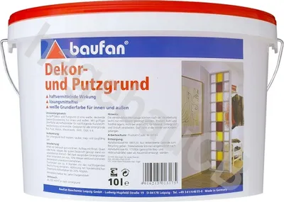 Produktbild von 10l bauf. Decor- u. Putzgrund