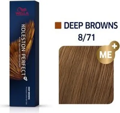 Immagine prodotto di Wella Koleston Perfect ME+ 60ml Marroni profondi 8/71