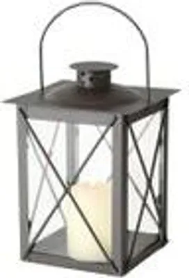 Produktbild von Boltze Lantern Farol Veterné svetlo bez sviečok Dekorácia pre domácnosť Výška 20 cm