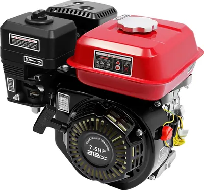 Obrázek produktu pro Benzínový motor, čtyřtaktní, vzduchem chlazený, černý