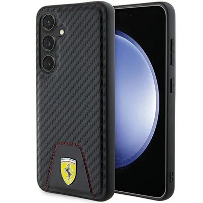 Image de Ferrari Fehcs24Sn3Puk S24 S921 Czarny/Black Hardcase Carbon Stitched Bottom
