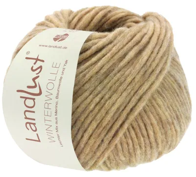 Produktbild von Lana Grossa - Landlust Winterwolle 0019 camel meliert