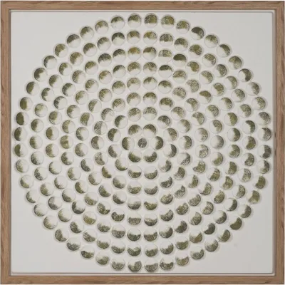 Produktbild von Bild Braun Beige 93 x 3 x 93 cm