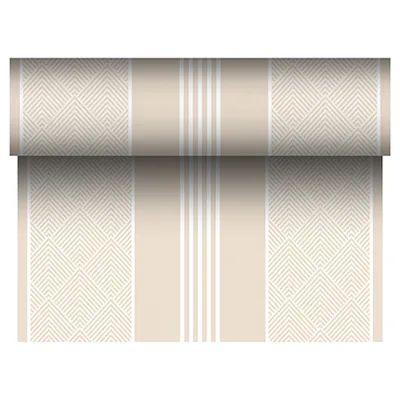 Zdjęcie produktu dla Papstar Tischläufer PV Tissue champagner Royal Collection 24mx40cm Elegance