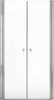 Zdjęcie produktu dla HOME DELUXE - Kabina prysznicowa LAVEA - Szkło przezroczyste - Wymiary: 85 x 195 cm - Szkło bezpieczne 6 mm z nanopowłoką, w komplecie zawiasy i materiał montażowy I - Drzwi prysznicowe Drzwi skrzydłowe Kabina prysznicowa Drzwi wnękowe