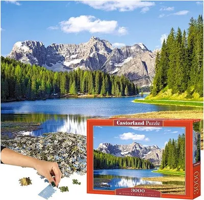 Immagine prodotto di Puzzle 3000 pezzi Lago di Misurina Italia 300198