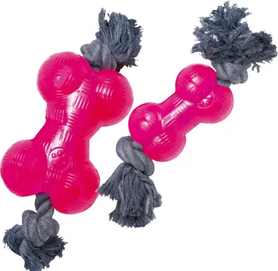 Immagine prodotto di Gioco per cani Gloria Bone Rosa 9 cm S