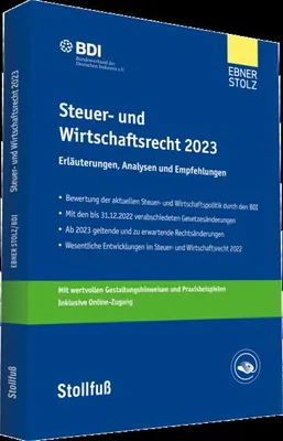 Produktbild von Steuer- und Wirtschaftsrecht 2023