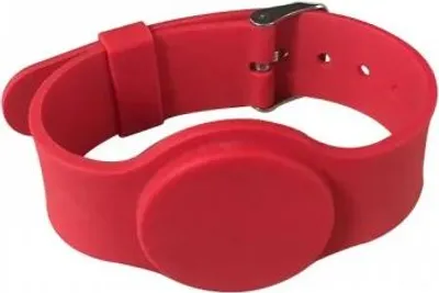 Obrázek produktu pro RFID Čip - náramek | Sebury EM 13,56MHz, červený