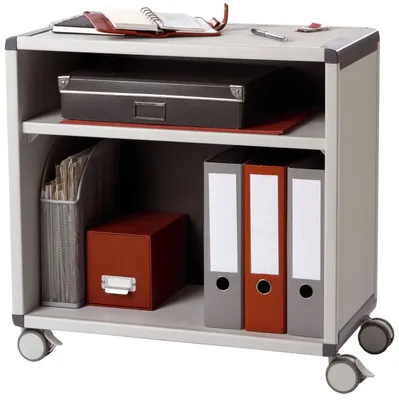 Immagine prodotto di Paperflow DM1K2.11 Scaffali per archiviazione mobile a 1 scomparto grigio/antracite