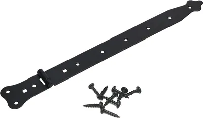 Obrázek produktu pro KOTARBAU® 420 mm dveřní závěs Úzký dveřní závěs Stylový dveřní závěs nejvyšší kvality Křížový závěs Zahradní dveřní závěs