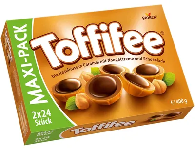 Produktbild von Storck Toffifee 48er Packung Schokoladenpralinen, 400g