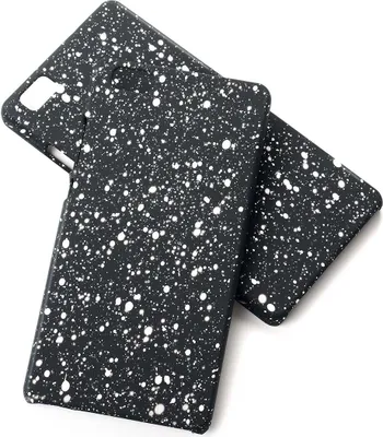 Produktbild von Handy Hülle Schutz Case Bumper Schale für Huawei P8 Lite 3D Sterne Weiß