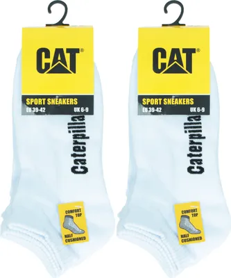 Immagine prodotto di Caterpillar 6 paia di calzini da uomo sportivi in spugna di cotone bianco43-46