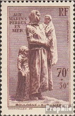 Produktbild von Briefmarken Frankreich 1939 Mi 462 (kompl.Ausg.) postfrisch Matrosenwitwen