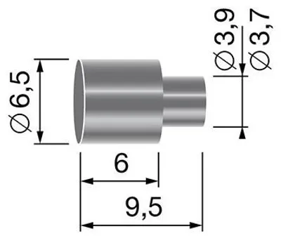 Image de Presse-étoupe, pour gaine de ø 5,5 mm.