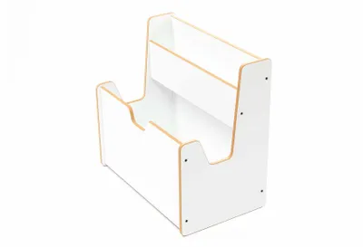 Produktbild von Skye Decor, Hochwertiges Bücherregal, Weiß, 57 x 55 x 34 cm | 100% MDF, Stärke: 12 mm | Modernes skandinavisches Design, ideal für Wohn- und Arbeitsräume.