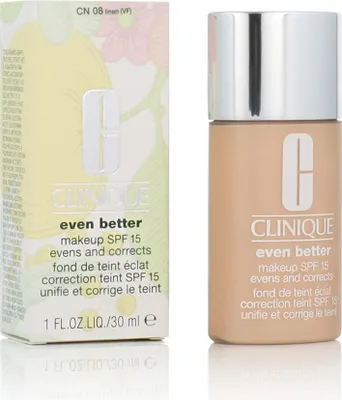 Produktbild von Clinique Even Better Makeup SPF15 #24, Flasche, Creme, Mischhaut, trockene Haut, ölige Haut, Linen, 30 ml, Frauen