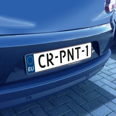 Zdjęcie produktu dla Uchwyt tablicy rejestracyjnej Carpoint Euro