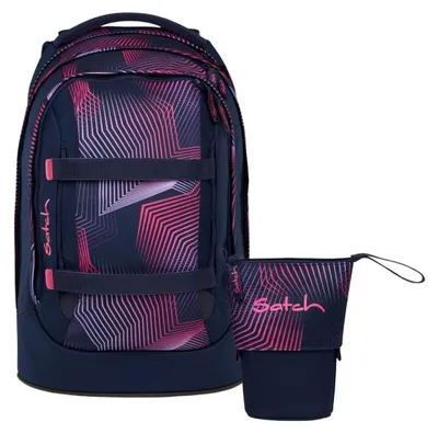 Produktbild von Satch, Schulrucksack-Set PACK Seismic Pink 2-teilig, ab 5. Klasse