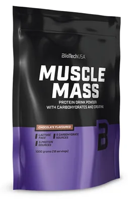 Produktbild von Biotech USA Muscle Mass 1000g Schokolade