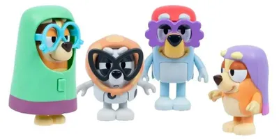 Obrázek produktu pro Bluey – balení 4 figurek A tady jsou babičky